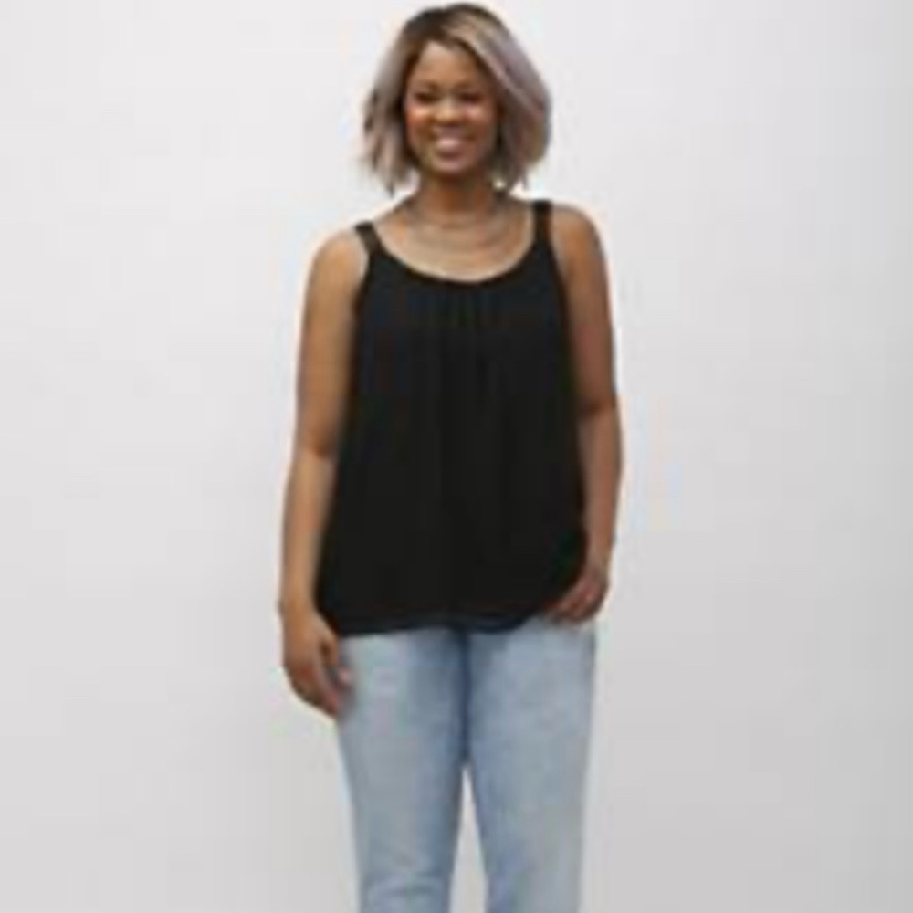 Lane Bryant Black Grosgrain Cami (14)